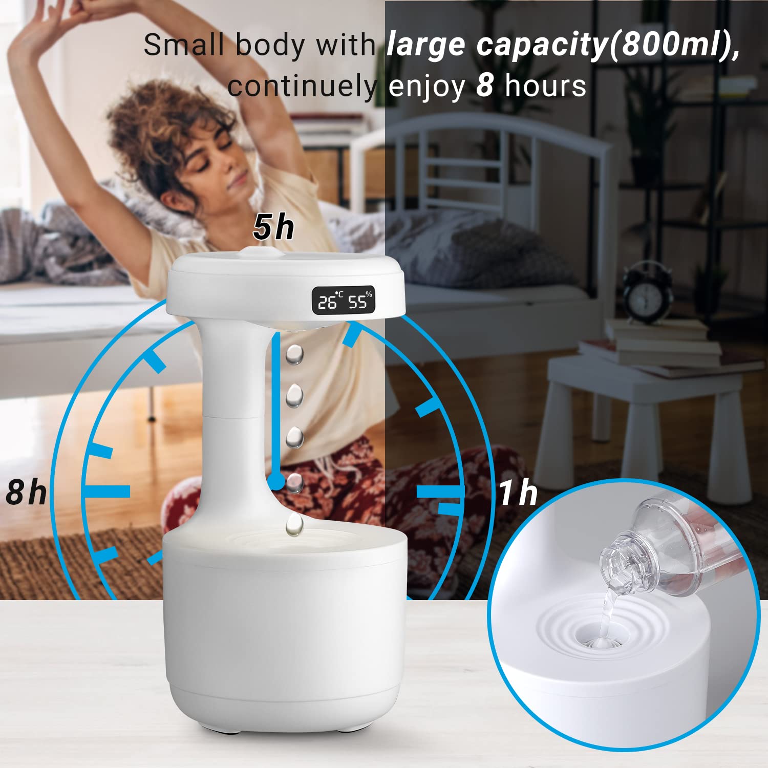 Anti Gravity Water Humidifier