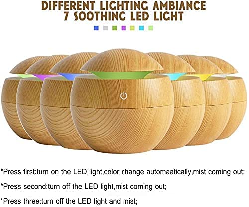 LED Wooden Humidifier