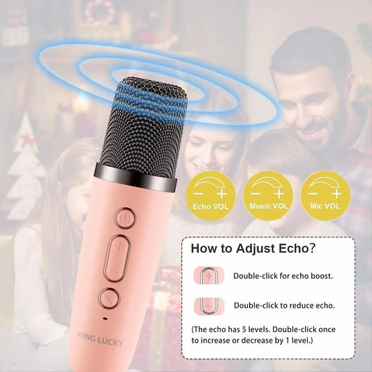 Mini Karaoke with MIC - With Echo boost