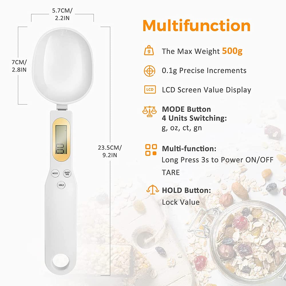 Digital Scale Spoon - For Accurate measurements