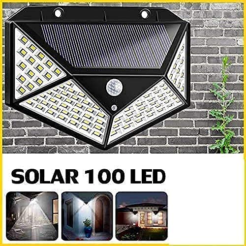 Solar light with 100 LED