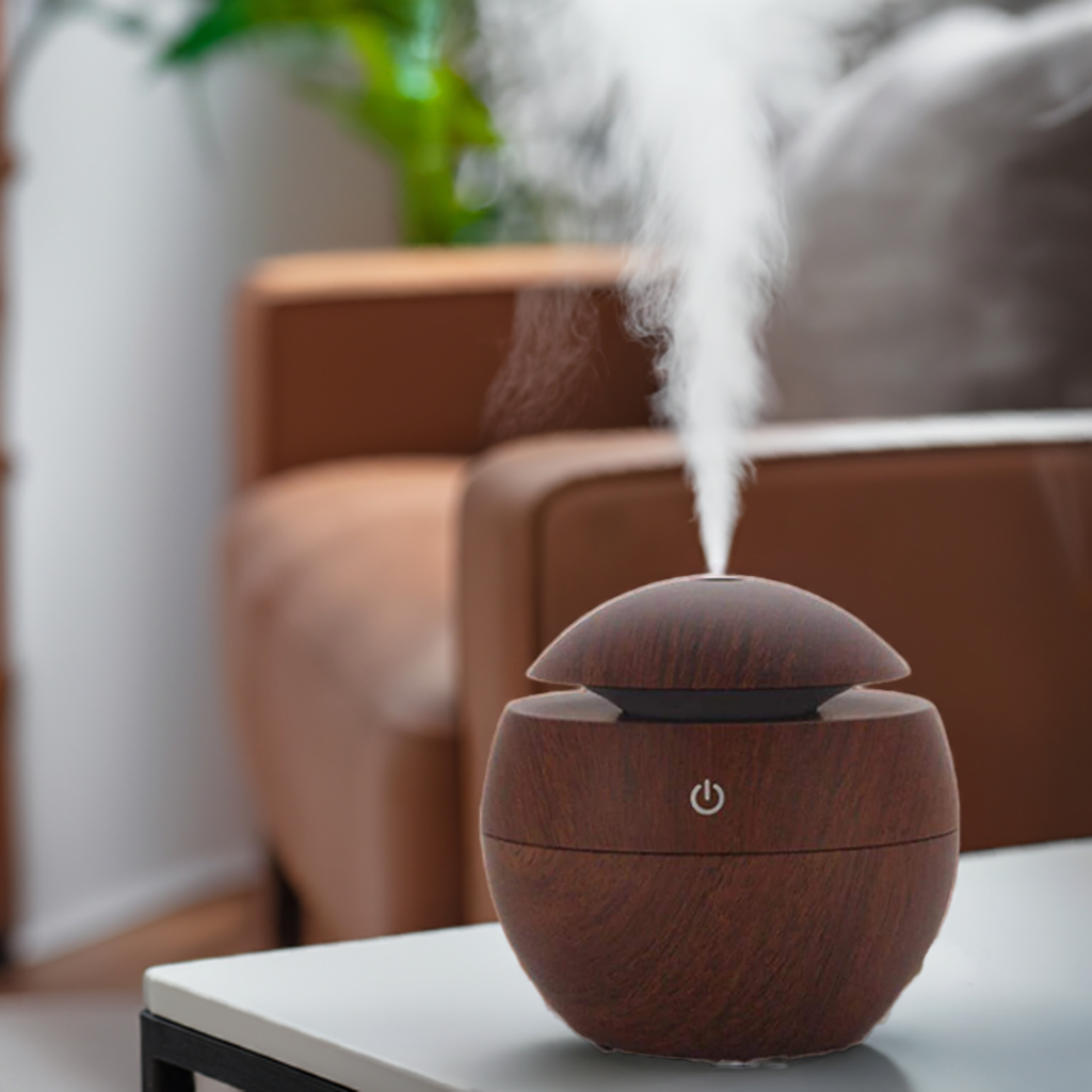 Wooden Cool Mist Humidifier Mini