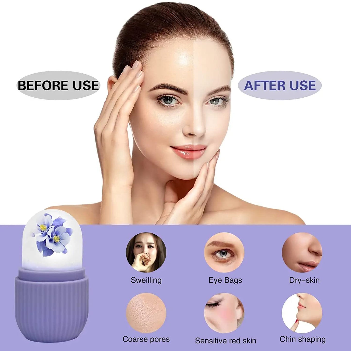 Facial Silicone Ice Roller